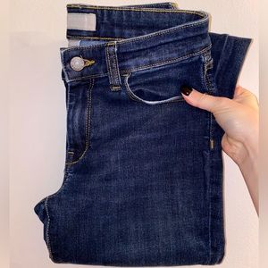 LIKE NEW Banana Republic Petite Dark Wash Skinny Fit Denim Jeans
